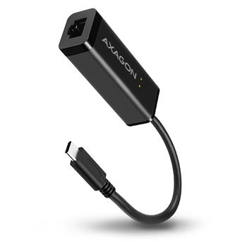 AXAGON ADE-SRC, USB3.1 Type-C - externí Gigabit Ethernet adaptér, auto install (ADE-SRC)