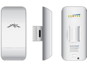 Ubiquiti NanoStation Loco M2, anténa 2x8dBi, outdoor klient 2,4GHz (LocoM2)