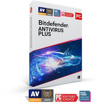 Bitdefender Antivirus Plus 3 zařízení na 1 rok (AV01ZZCSN1203LEN)