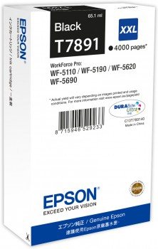 EPSON cartridge T7891 black (WorkForce5) (C13T789140)