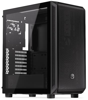 Endorfy Arx 500 Core Skříň, Middle tower, bez zdroje, ATX, 2× USB, 1× USB-C, 2× 140mm ventilátor, mesh panel, průhl. bo (EY2A016)