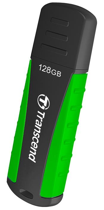 Transcend 128GB JetFlash 810 USB 3.1 (Gen 1) flash disk, černo/modrý, odolá nárazu, tlaku, prachu i vodě (TS128GJF810)