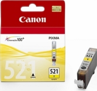 Canon cartridge CLI-521Y Yellow (CLI521Y) / Yellow / 9 ml (2936B001)