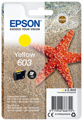EPSON cartridge T03U4 yellow (hvězdice) (C13T03U44010)