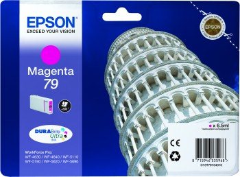 EPSON cartridge T7913 magenta (šikmá věž) (C13T79134010)