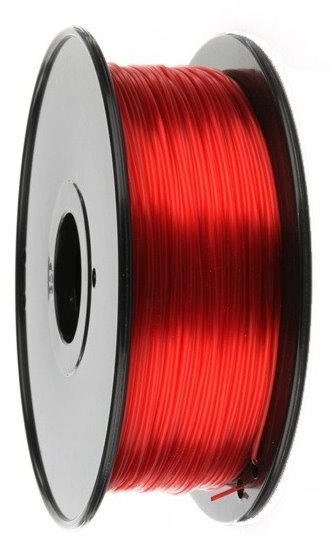 Pro3D PETG 1,75mm, 1kg, červená transparentní (PLPET17CE)