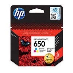 HP Ink Cartridge 650/Color/200 stran (CZ102AE)
