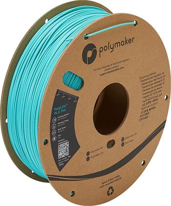 Polymaker PolyLite PLA PRO Teal, modrozelená, 1,75mm, 1kg (PA07012)