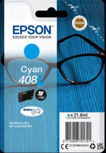 EPSON cartridge T09K2 cyan XL (brýle) (C13T09K24010)