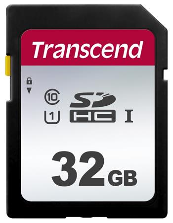 Transcend 32GB SDHC 300S (Class 10) UHS-I U1 paměťová karta (TS32GSDC300S)
