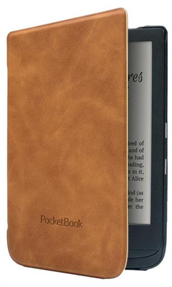 POCKETBOOK WPUC-627-S-LB POUZDRO SHELL, HNĚDÉ (WPUC-627-S-LB)