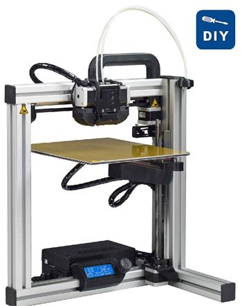 3D tiskárna Felix 3.2 dual extruder, stavebnice, LCD displej, dvoubarevný tisk