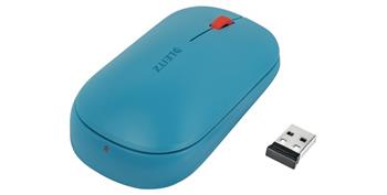 LEITZ Bezdrátová počítačová myš COSY, klidná modrá (65310061)