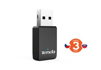 Tenda U9 - Wireless-AC USB Adapter, 802.11a/ac/b/g/n, 633Mbps (75011823)
