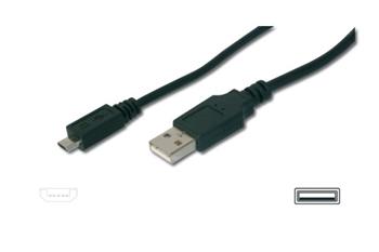 PremiumCord Kabel micro USB 2.0, A-B 20cm (ku2m02f)