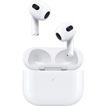 Apple AirPods bezdrátová sluchátka (2021) bílá s MagSafe nabíjecím pouzdrem (MME73ZM/A)