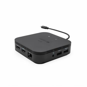 I-tec Thunderbolt 3 Travel Dock Dual 4K Display with Power Delivery 60W + i-tec Universal Charger 77W (TB3TRAVELDOCKPD60W)