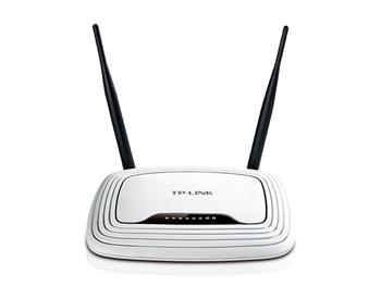 TP-LINK TL-WR841N, bezdrátový N router, 1x WAN, 4x LAN, pevná anténa (TL-WR841N)