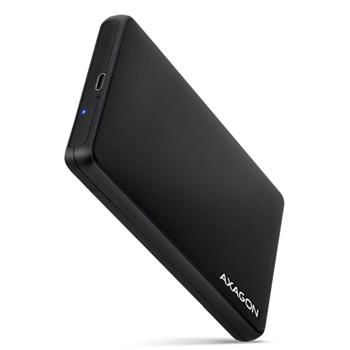 AXAGON EE25-SLC, USB-C 3.2 Gen 1 - SATA 6G 2.5" SLIDE box, bezšroubkový, černý (EE25-SLC)