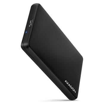 AXAGON EE25-SL, USB 3.2 Gen 1 - SATA 6G, 2.5" SLIDE box, bezšroubkový, černý (EE25-SL)