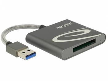 Delock USB 3.0 čtečka karet pro paměťové karty XQD 2.0 (91583)