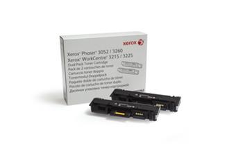 Xerox Toner Black pro Phaser 3052, 3260/ WorkCentre 3215, 3225 dualpack (2x3.000 str.) (106R02782)