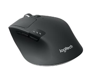 Logitech myš Wireless Mouse M720 Triathlon, optická, bezdrátová, 8 tlačítek,unifying, černá, 1000dpi (910-004791)