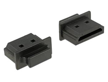 Delock Prachová záslepka pro HDMI-A samice s uchopením 10 kusů černá (64029)