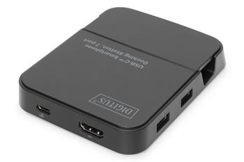 DIGITUS Dokovací stanice pro smartphony, 2x USB 2.0, 1x Hub USB 3.0 1x HDMI, 1x SD 2.0, 1x Micro SD 2.0 (DA-70882)