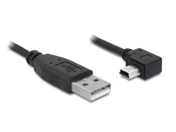 Delock kabel USB 2.0 A-samec > USB mini-B 5-pin samec pravoůhlý, 3 metry (82683)