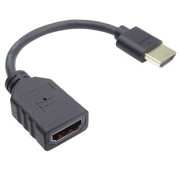 PremiumCord Flexi Adaptér HDMI Male - Female pro ohebné zapojení kabelu do TV (kphdma-25)