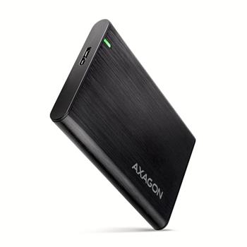 Axagon EE25-A6M SuperSpeed USB 3.2 Gen 1 typ A-M, externí hliníkový box pro 2,5" SATA SSD/HDD disky, bezšroubkový (EE25-A6M)