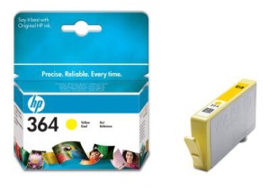 HP Ink Cartridge 364/Yellow/300 stran (CB320EE)