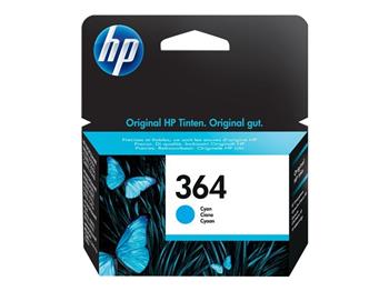 HP Ink Cartridge 364/Cyan/300 stran (CB318EE)