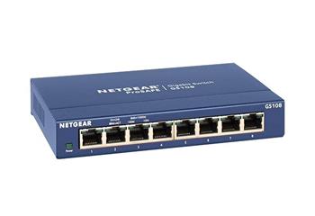 Netgear 8x 10/100/1000 Ethernet Switch (GS108GE)