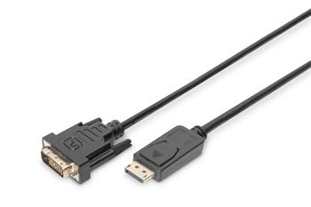 Digitus DisplayPort připojovací kabel, DP/M- DVI (24+1)/M 2.0m (AK-340306-020-S)