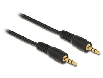 Delock Audio kabel 3,5 mm jack samec/samec, 2,5 m (84001)