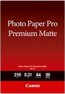 Canon fotopapír PM-101 A3 Premium Matte 210 g/m2 20 listů (8657B006)