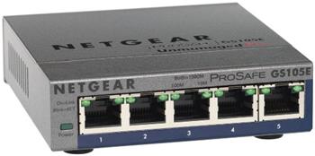 Netgear ProSafe PLUS SWITCH, 5xGbE (GS105E-200PES)