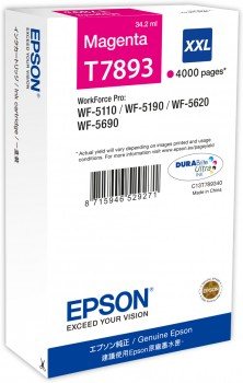 EPSON cartridge T7893 magenta (WorkForce5) (C13T789340)