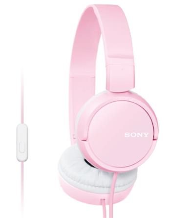SONY MDR-ZX110AP Uzavřená sluchátka na uši - Pink (MDRZX110APP.CE7)
