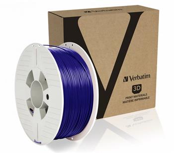 VERBATIM 3D PRINTER FILAMENT ABS 1.75MM 1KG BLUE (55002)