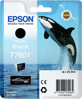 EPSON cartridge T7601 Photo Black (kosatka) (C13T76014010)