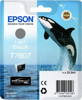 EPSON cartridge T7607 Light Black (kosatka) (C13T76074010)
