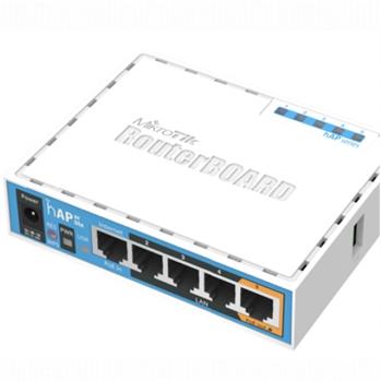 MikroTik RouterBOARD RB951Ui-2n, hAP,CPU 650MHz, 5x LAN, 2.4Ghz 802.11n, 1x PoE out, case (RB951Ui-2n)