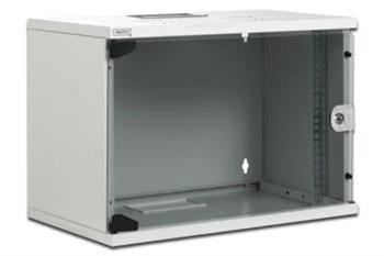 Digitus 9U skříňka montáž na stěnu , 460x540x400mm, barva šedá (RAL 7035) (DN-19 09-U-S-1)
