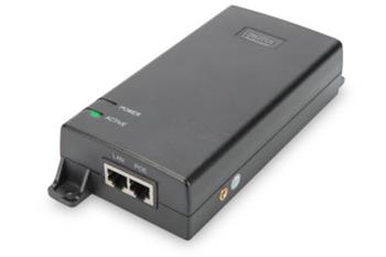 DIGITUS PoE Ultra Injector, 802.3at, 10/100/1000 Mbps Output max. 48V, 60W (DN-95104)