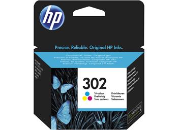 HP Ink Cartridge 302/Color/165 stran (F6U65AE)