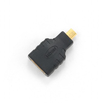 GEMBIRD Kabel red. HDMI na HDMI micro, zlacené kontakty, černá (KAB051R05)