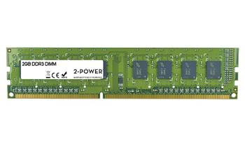 2-Power 2GB PC3-10600U 1333MHz DDR3 CL9 Non-ECC DIMM 2Rx8 ( DOŽIVOTNÍ ZÁRUKA ) (MEM2102A)